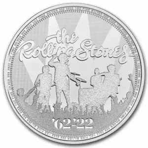 1 oz rolling stones 2022