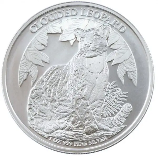 1 oz clouded léopard 2023