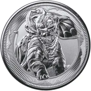 1 oz éléphant de guerre 2023