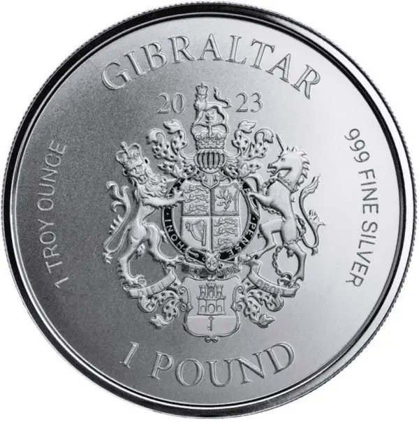 1 oz éléphant de guerre 2023 – Image 2