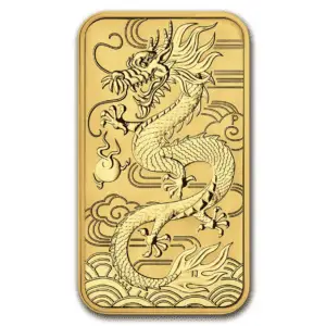 1 oz dragon rectangulaire 2018