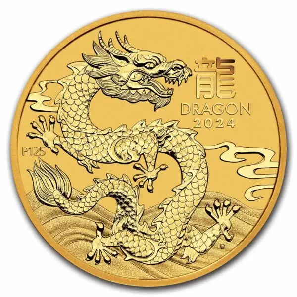 1/10 oz dragon 2024 lunar III