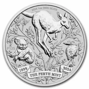 1 oz 125e anniv perth mint 2024