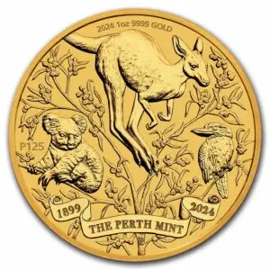 1 oz 125e anniv perth mint 2024