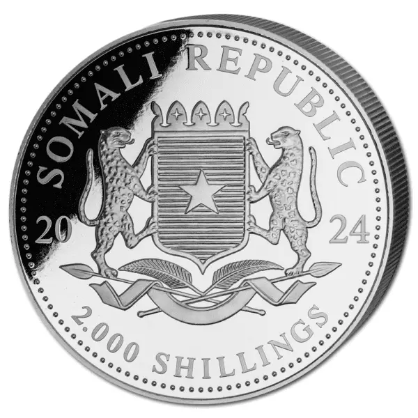 1 oz éléphant 2024 – Image 2