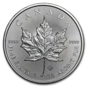 1 oz maple leaf 2020