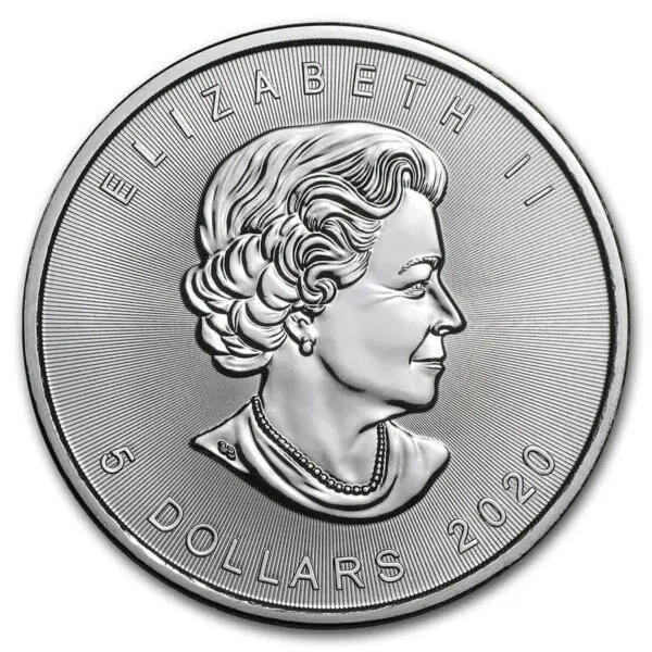 1 oz maple leaf 2020 – Image 2