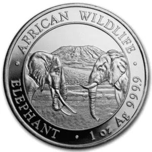 1 oz éléphant 2021