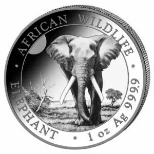 1 oz éléphant 2025