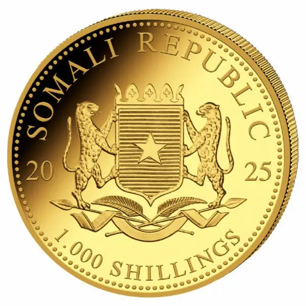 1 oz éléphant 2025 – Image 2