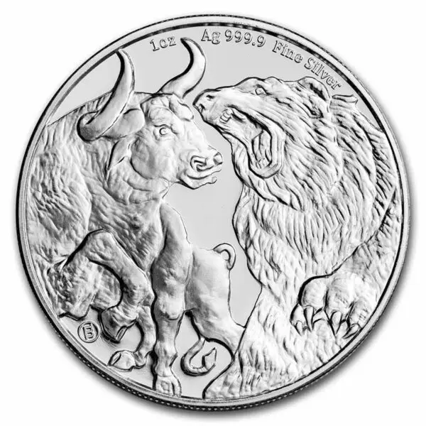 1 oz taureau et ours 2023