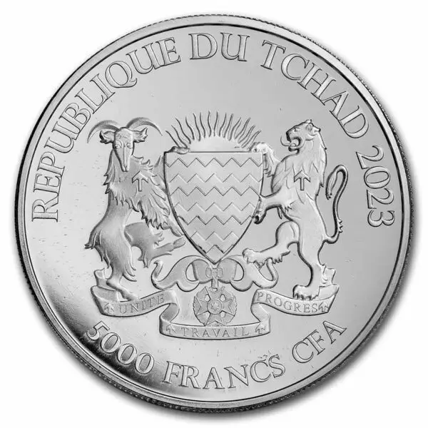 1 oz taureau et ours 2023 – Image 2