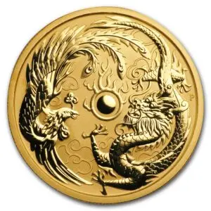 1 oz dragon et phoenix 2018