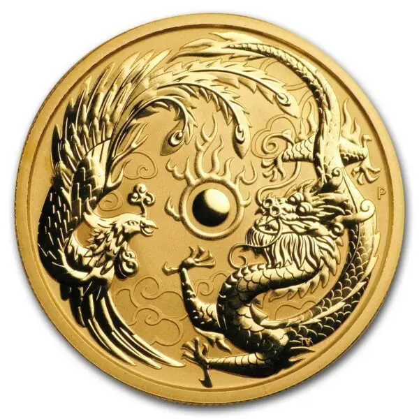 1 oz dragon et phoenix 2018