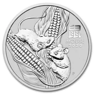 1 oz souris 2020 Lunar III