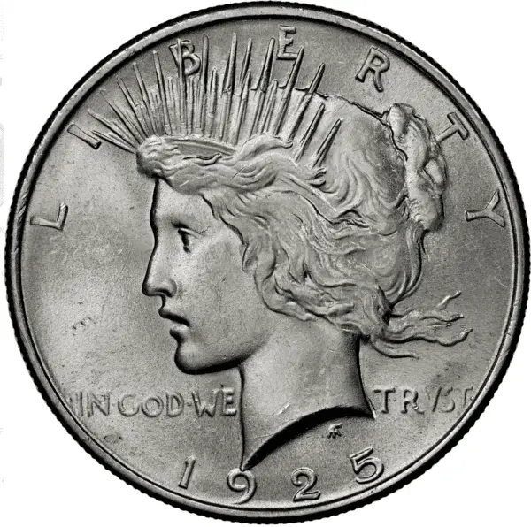 1 dollar peace argent