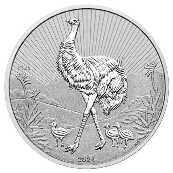10 oz emeu 2024 piedfort