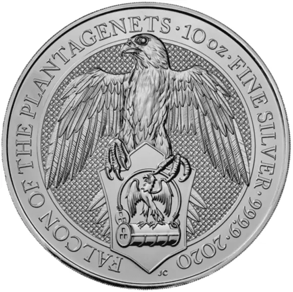 10 oz faucon queen's beasts 2020