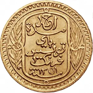 100 francs or tunisie