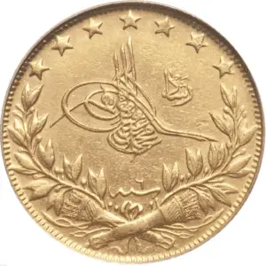 100 kurush or Mehmed V