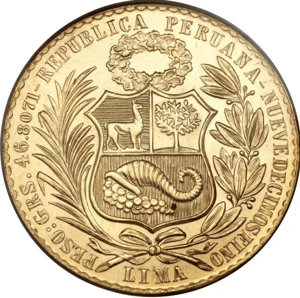 100 soles or Pérou 1962 – Image 2