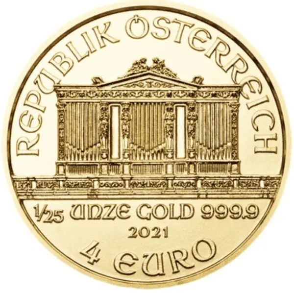 1/25 oz philharmonique 2021 – Image 2