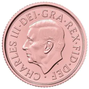 1/4 souverain or 2024 charles III