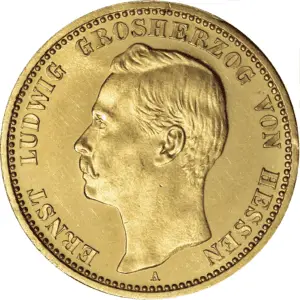 20 mark or ernst ludwig