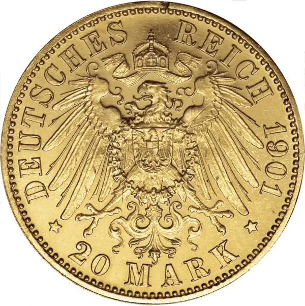 20 mark or ernst ludwig – Image 2