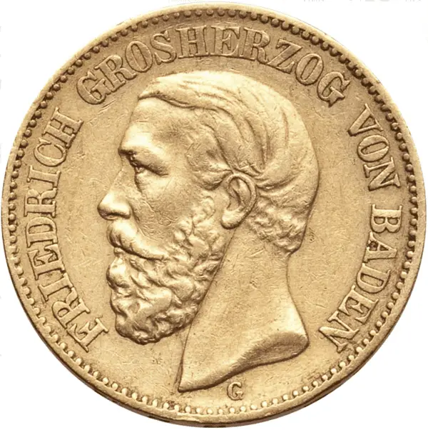 20 mark or Friedrich I (Baden)