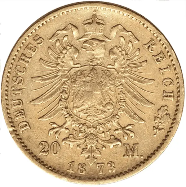 20 mark or Friedrich I (Baden) – Image 2