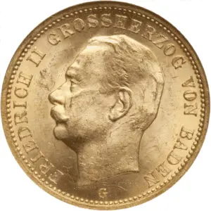 20 mark or friedrich II (Baden)