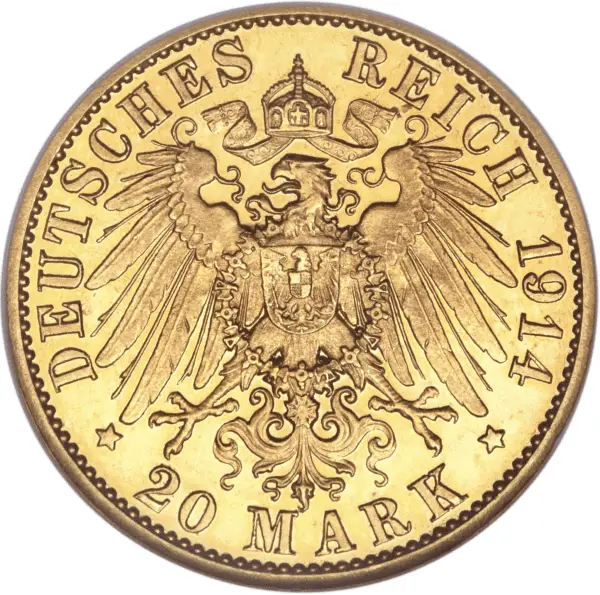 20 mark or wilhelm II uniforme – Image 2