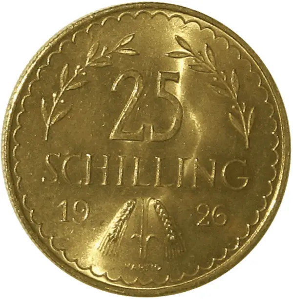 25 schilling or Autriche