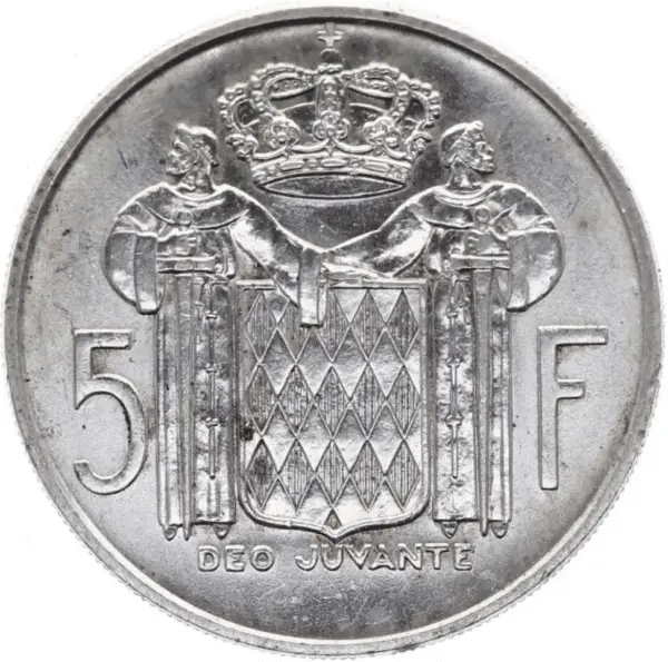 5 francs rainier III – Image 2