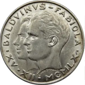 50 francs mariage baudoin et fabiola