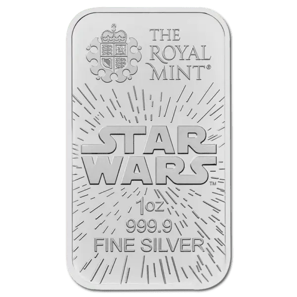 Lingot argent 1 oz star wars light side