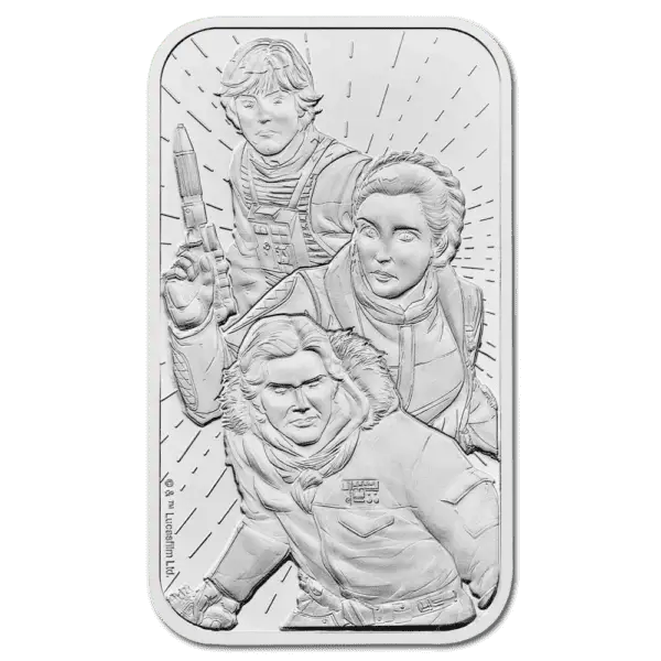 Lingot argent 1 oz star wars light side – Image 2