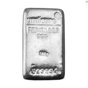 Lingot argent 500 g umicore