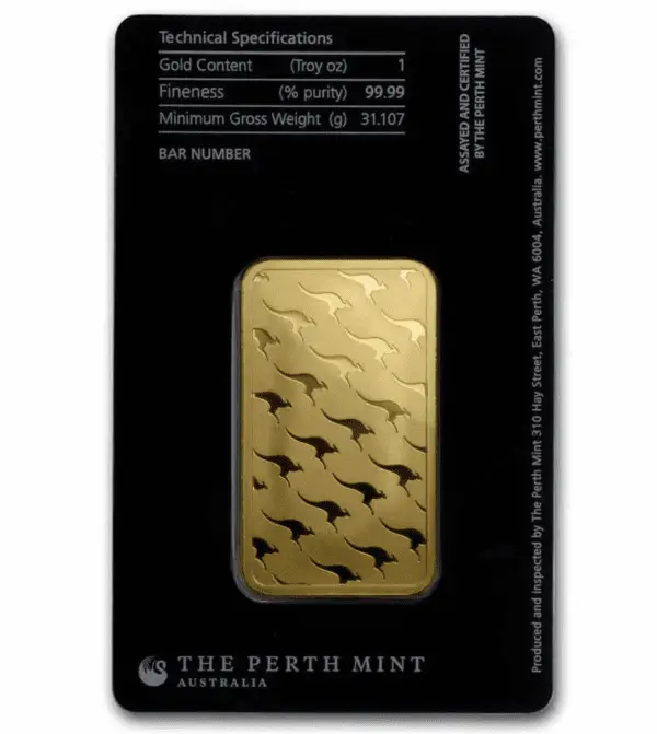 Lingot or 1 once perth mint – Image 2