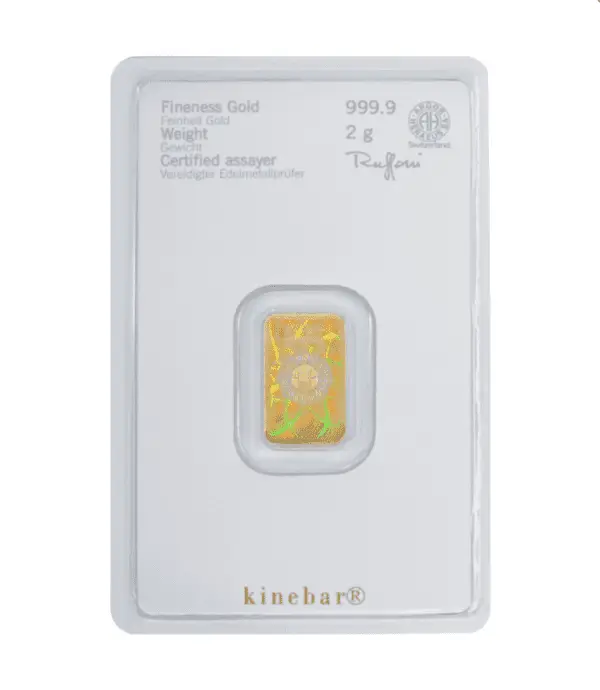 Lingot or 2g heraeus kinebar – Image 2