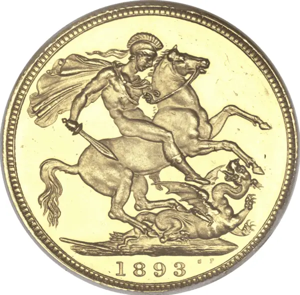 demi souverain or victoria voilée – Image 2