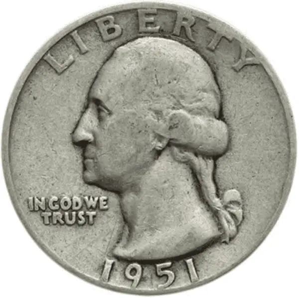 quarter dollar washington argent