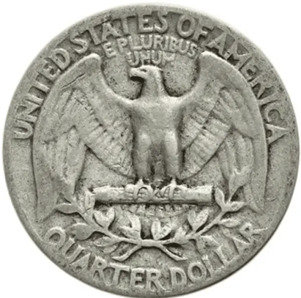 quarter dollar washington argent – Image 2