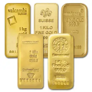 Lingot or 1 kg LBMA