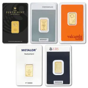 Lingot or 5 g LBMA