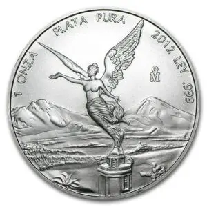 1 oz libertad 2012