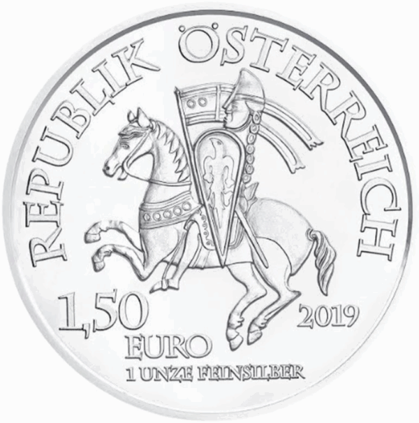 1 oz wiener neustadt 2019 825e anniv – Image 2
