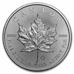 1 oz maple leaf 2022