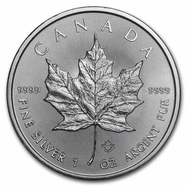 1 oz maple leaf 2022